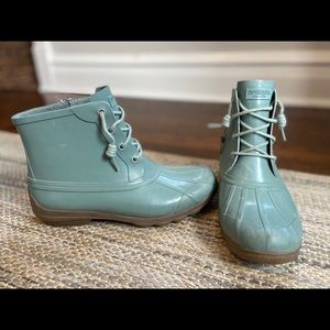 SPERRY Top Sider | turquoise | Women’s rain boots